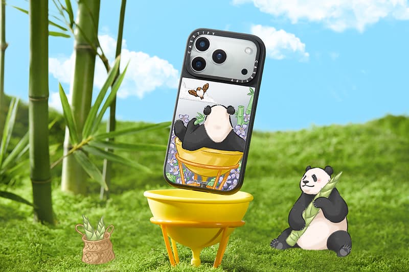 CASETiFY 首度携手人气熊猫「萌兰」推出联名系列