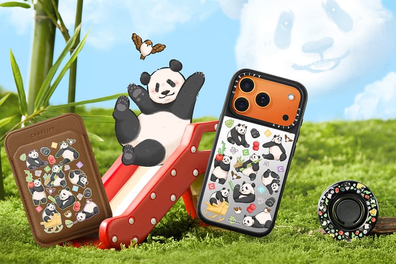 CASETiFY 首度携手人气熊猫「萌兰」推出联名系列