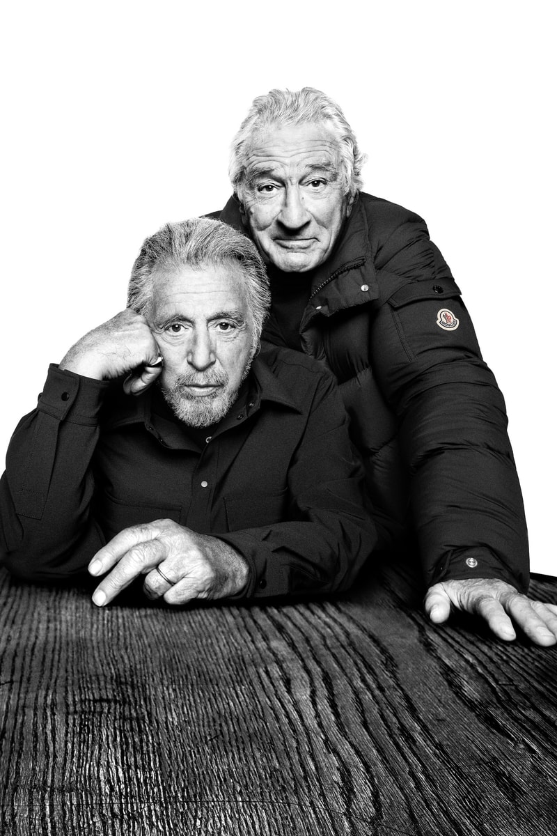 Al Pacino 和 Robert De Niro 出镜 Moncler 最新大片