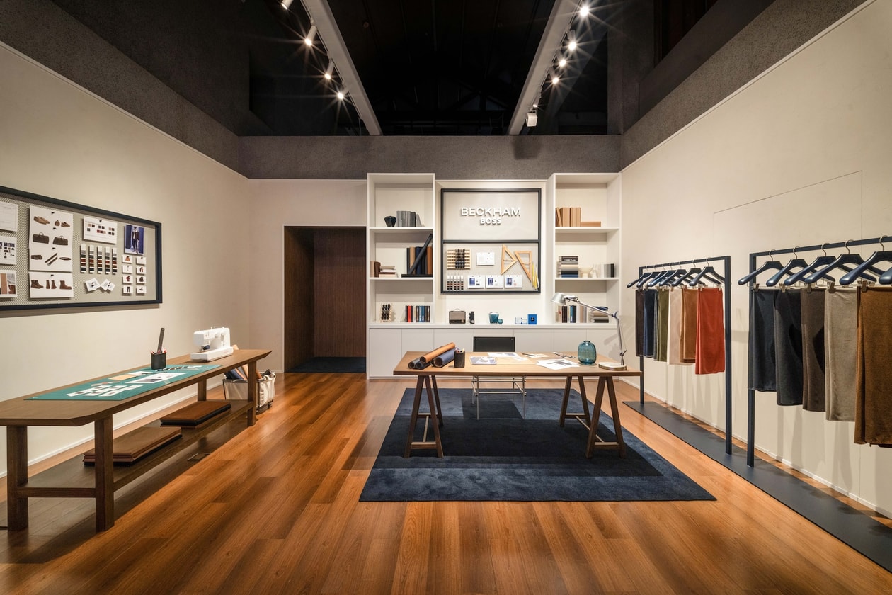 BECKHAM x BOSS 全新系列限时体验空间盛装亮相上海 