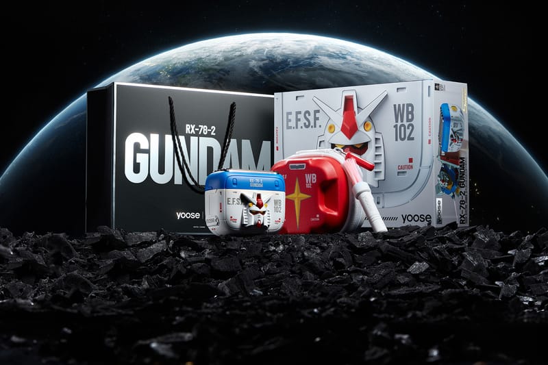 yoose 有色携手 GUNPLA 推出《高达》45 周年联名剃须刀