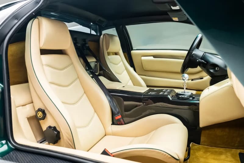 稀有 2001 年 Lamborghini Diablo VT 6.0 超跑上拍：唯一 Verde Hydra 車色