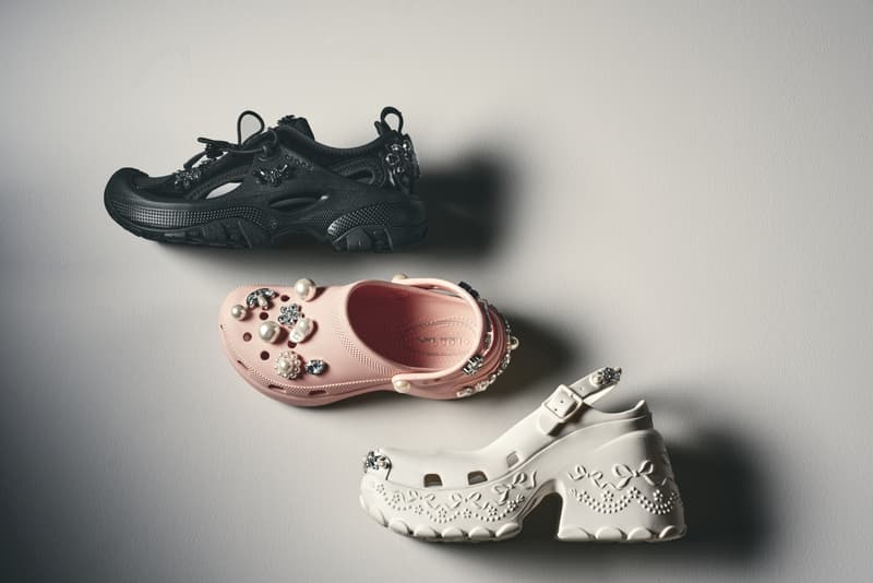 Crocs 卡骆驰再度联手 Simone Rocha 揭幕全新联名系列