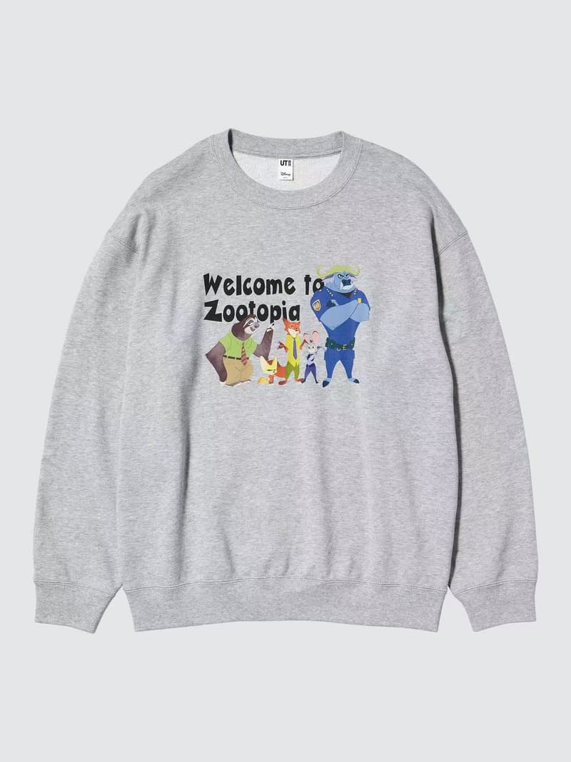 Uniqlo 携手 Disney 发布全新 ZOOTOPIA UT 及卫衣系列