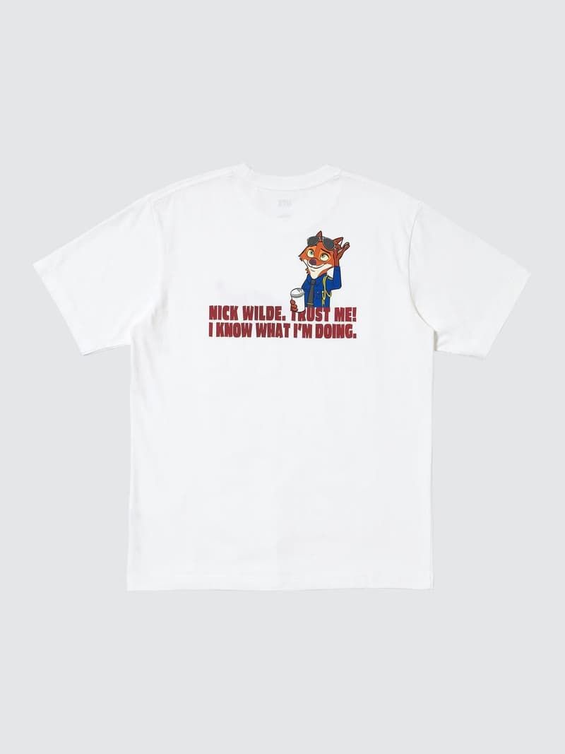 Uniqlo 携手 Disney 发布全新 ZOOTOPIA UT 及卫衣系列