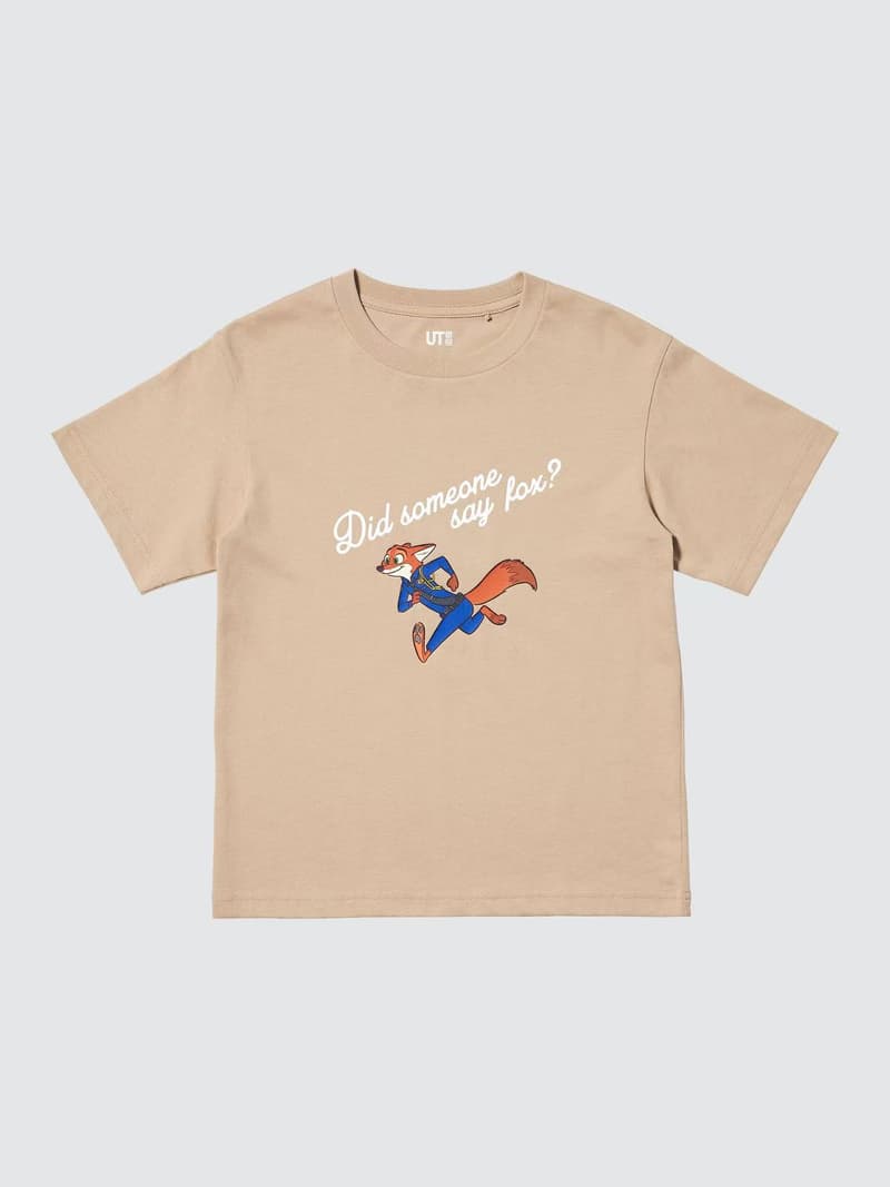 Uniqlo 携手 Disney 发布全新 ZOOTOPIA UT 及卫衣系列