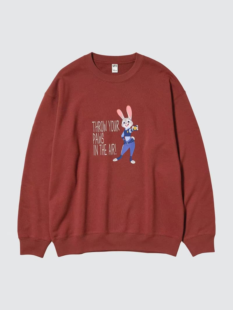Uniqlo 携手 Disney 发布全新 ZOOTOPIA UT 及卫衣系列