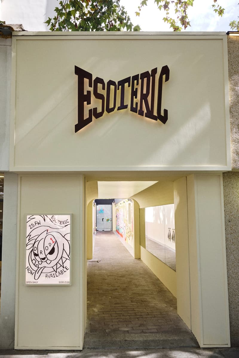 走进 ESOTERIC THING 2025 秋冬限时店铺