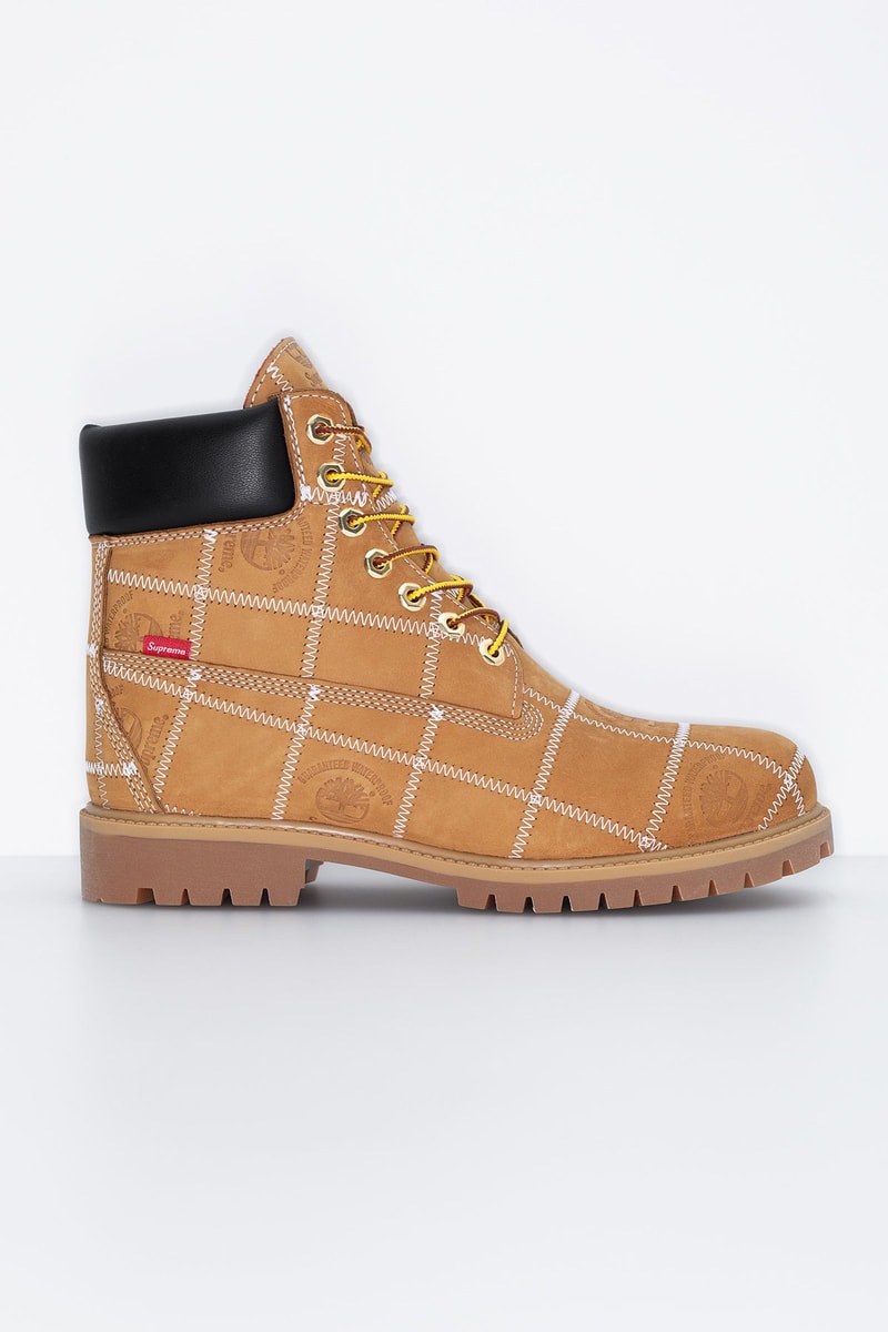 Supreme x Timberland 2025 秋冬合作系列登场