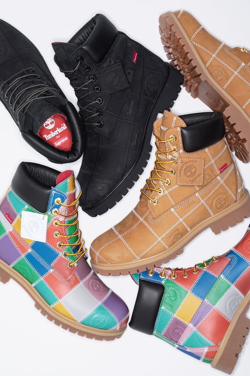 Supreme x Timberland 2025 秋冬合作系列登场