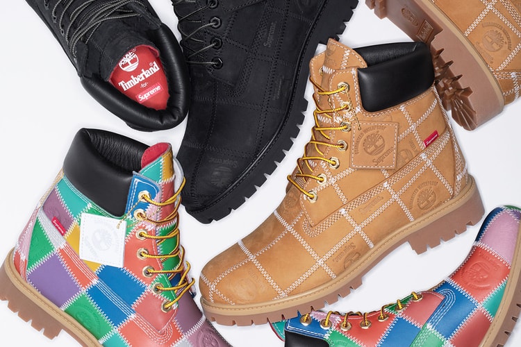 Supreme x Timberland 2025 秋冬合作系列登场