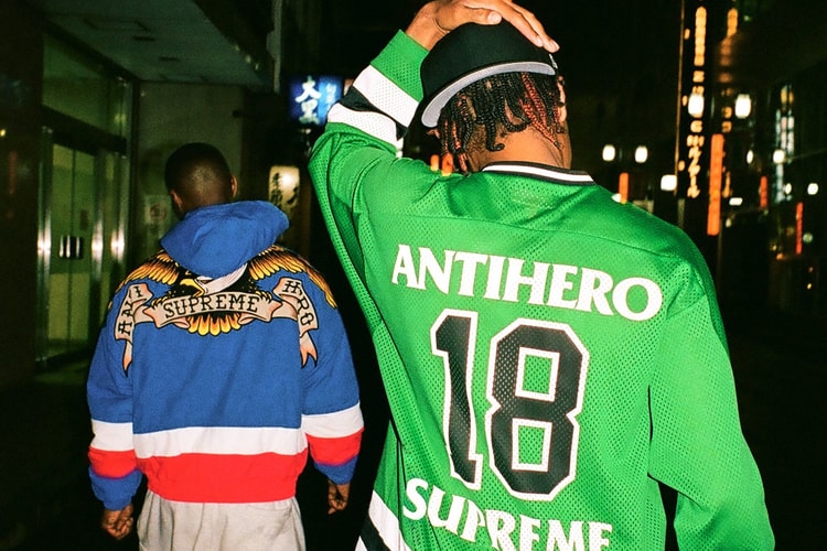 Supreme 与 ANTIHERO® 携手推出 2025 年秋季联名系列
