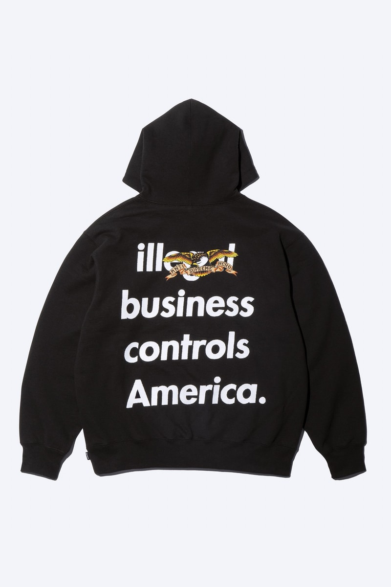 Supreme 与 ANTIHERO® 携手推出 2025 年秋季联名系列