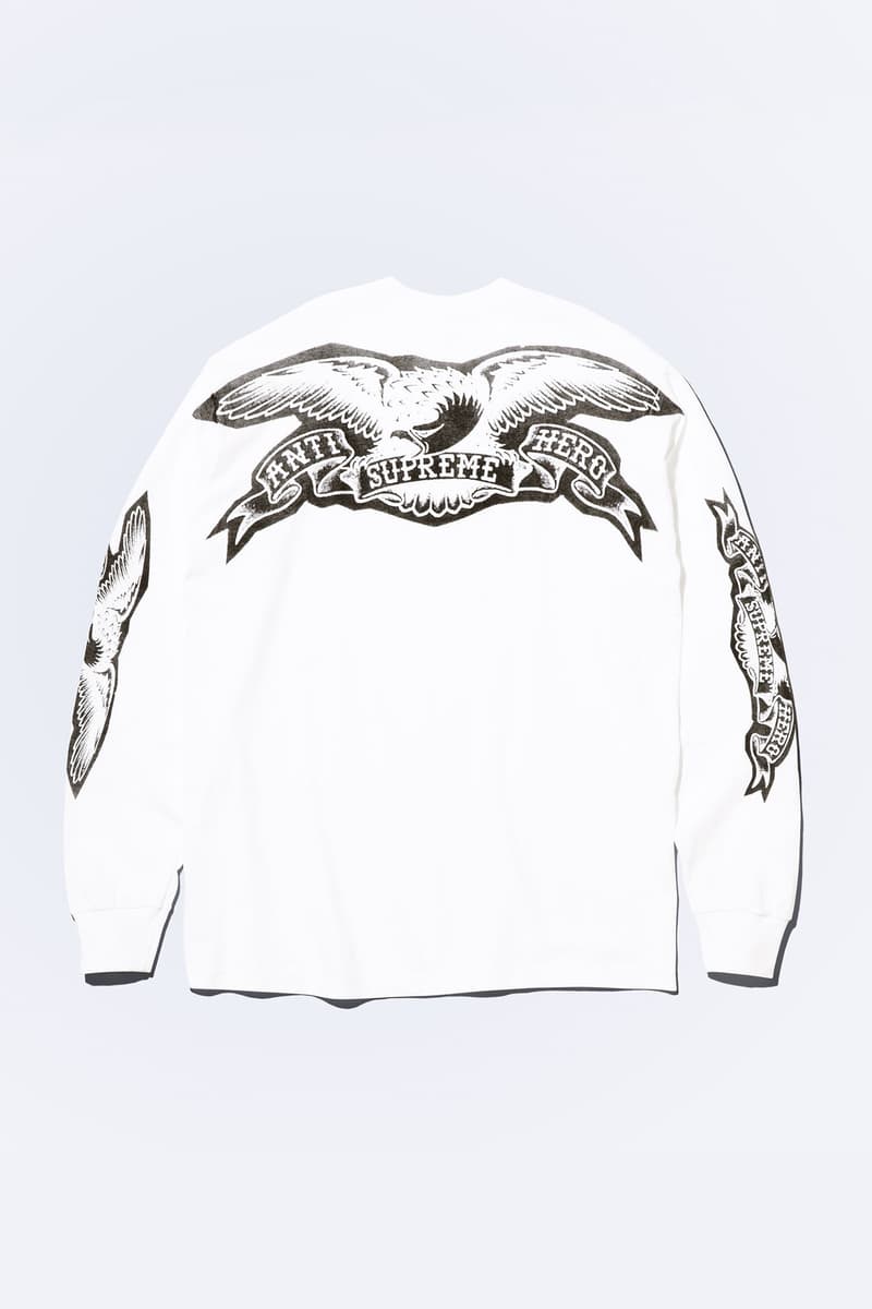 Supreme 与 ANTIHERO® 携手推出 2025 年秋季联名系列
