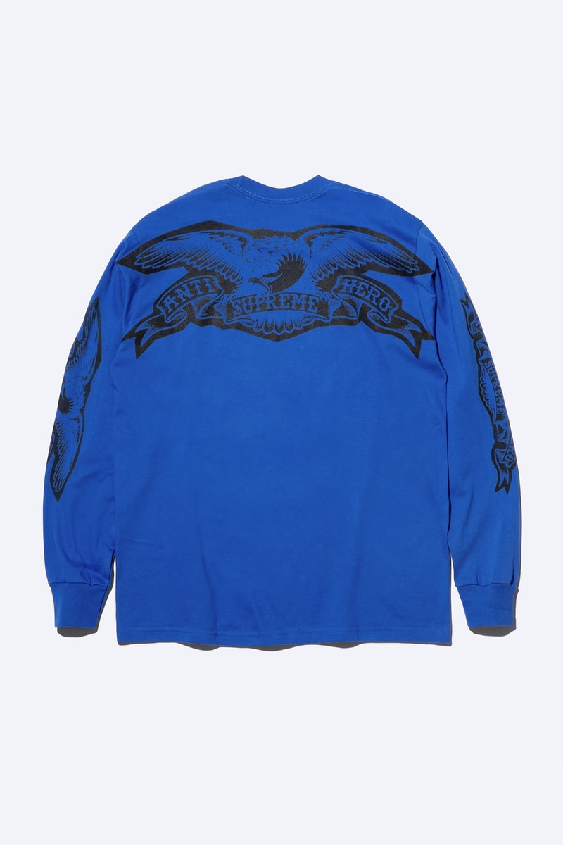Supreme 与 ANTIHERO® 携手推出 2025 年秋季联名系列