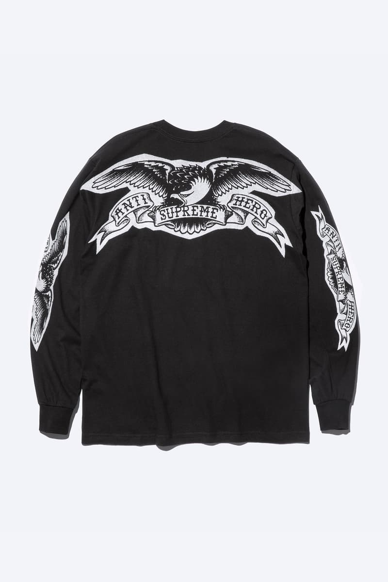 Supreme 与 ANTIHERO® 携手推出 2025 年秋季联名系列