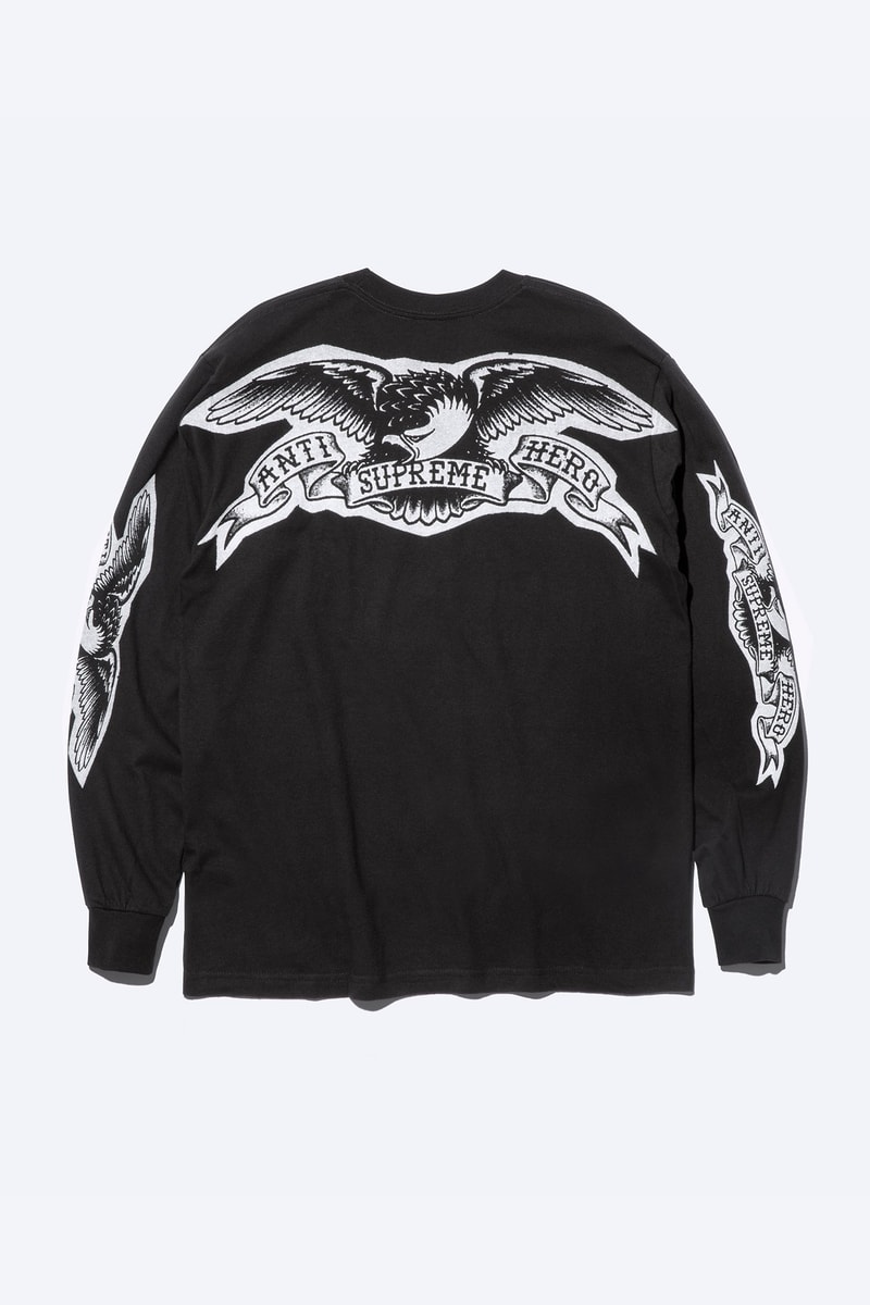 Supreme 与 ANTIHERO® 携手推出 2025 年秋季联名系列