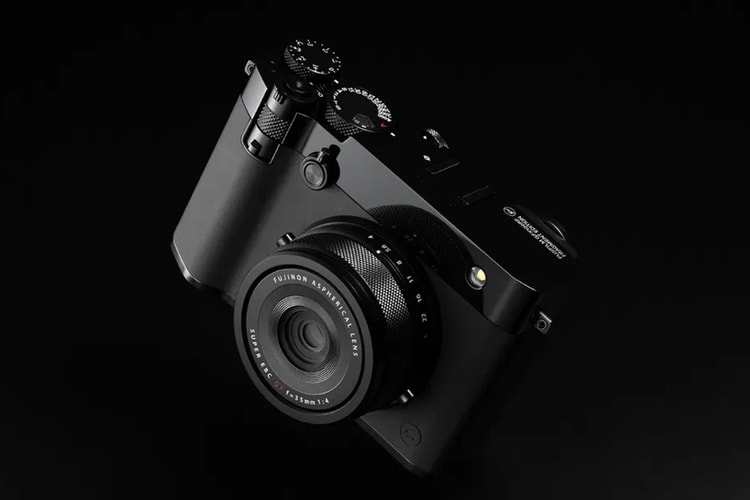 Hiroshi Fujiwara 打造 fragment design x Fujifilm GFX100RF 联名特别版相机