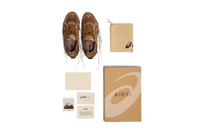 ASICS 再度携手 AIREI 打造中国限定「泥染」GEL-KINETIC FLUENT