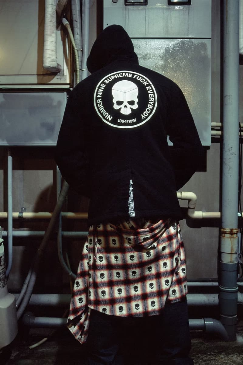 Supreme x Number (N)ine 2025 最新秋冬聯名系列登場