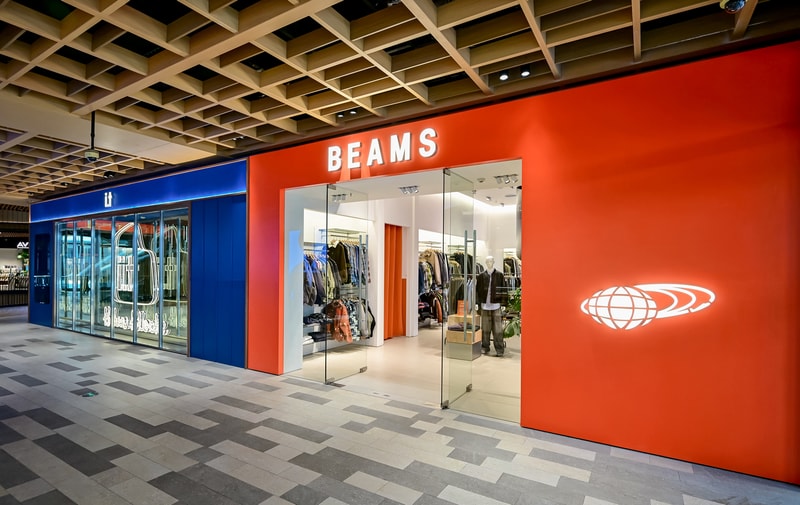 i.t blue block & BEAMS 上海前滩太古里店开业