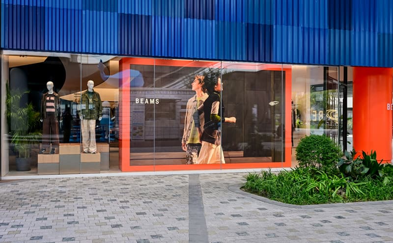 i.t blue block & BEAMS 上海前滩太古里店开业