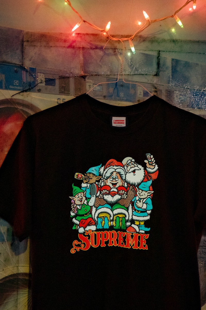 Supreme 全新 2025 冬季印花 T-Shirt 系列登场