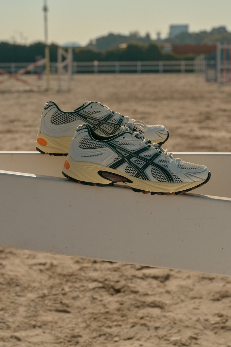 ASICS 携手 MondaySleepingClub 发布全新联名鞋款 GEL-KAHANA TR NEXUS