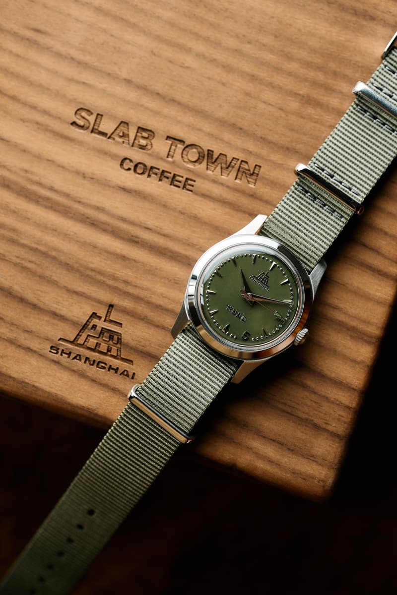 SLAB TOWN 携手上海表打造联名限定版腕表