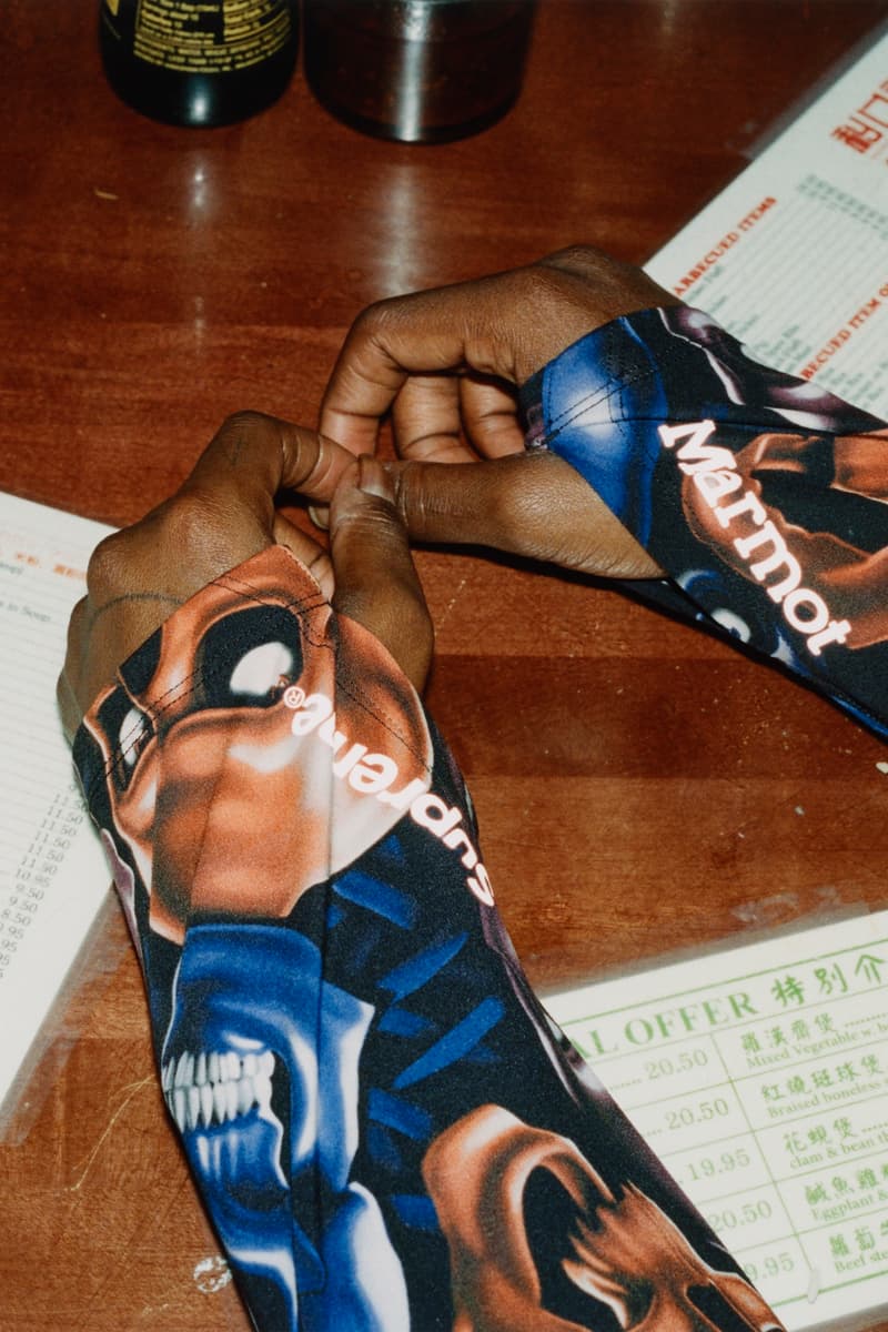 Supreme 携手 Marmot 打造 2025 秋季合作系列