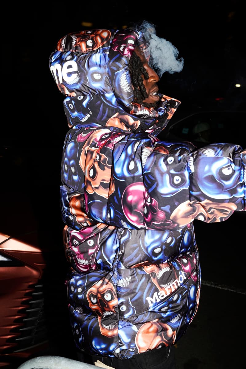 Supreme 携手 Marmot 打造 2025 秋季合作系列