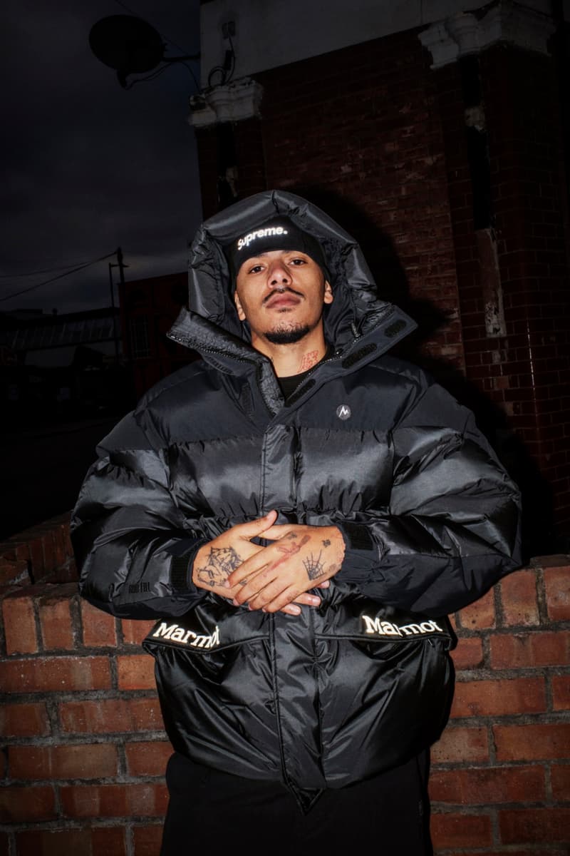 Supreme 携手 Marmot 打造 2025 秋季合作系列