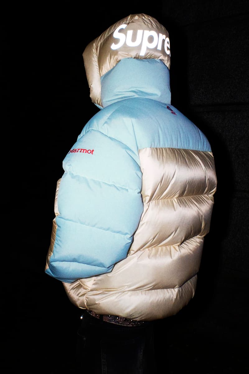 Supreme 携手 Marmot 打造 2025 秋季合作系列