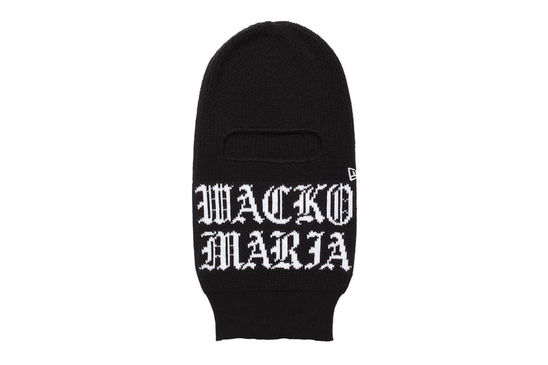 WACKO MARIA 攜手 New Era 推出 FW25 全黑帽款與針織頭套