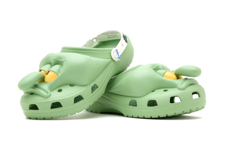 Crocs 攜手《海綿寶寶》推出「章魚哥」聯名鞋款