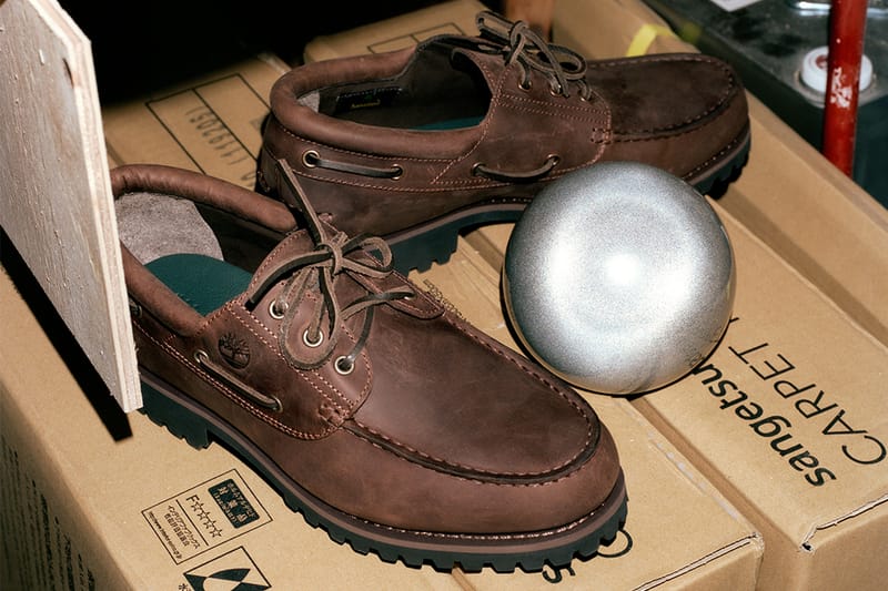 thisisneverthat 携手 Timberland 重塑经典 3-Eye Lug 厚底鞋