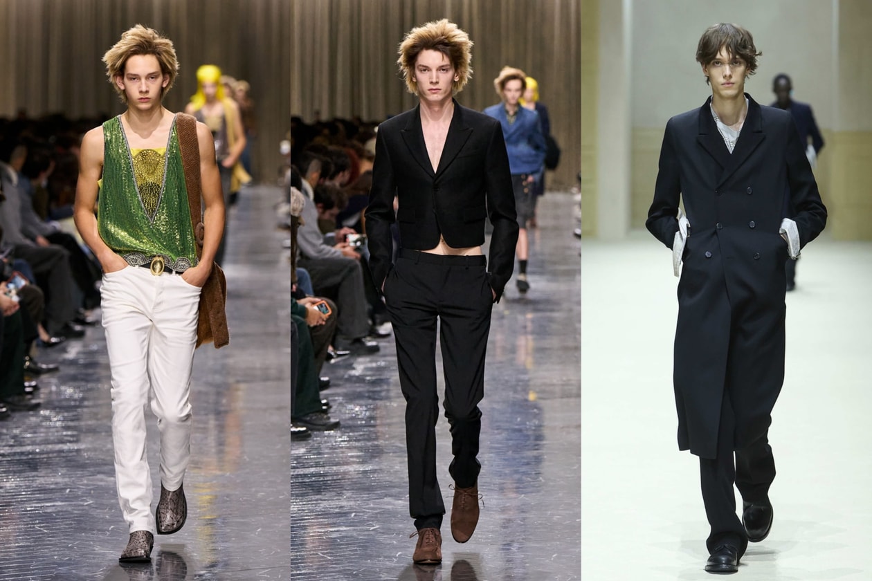 回顾 2026 秋冬男装周 7 大趋势特点：与家相关的叙事、Skinny Boy 复辟、色彩反叛及尖头鞋回归……