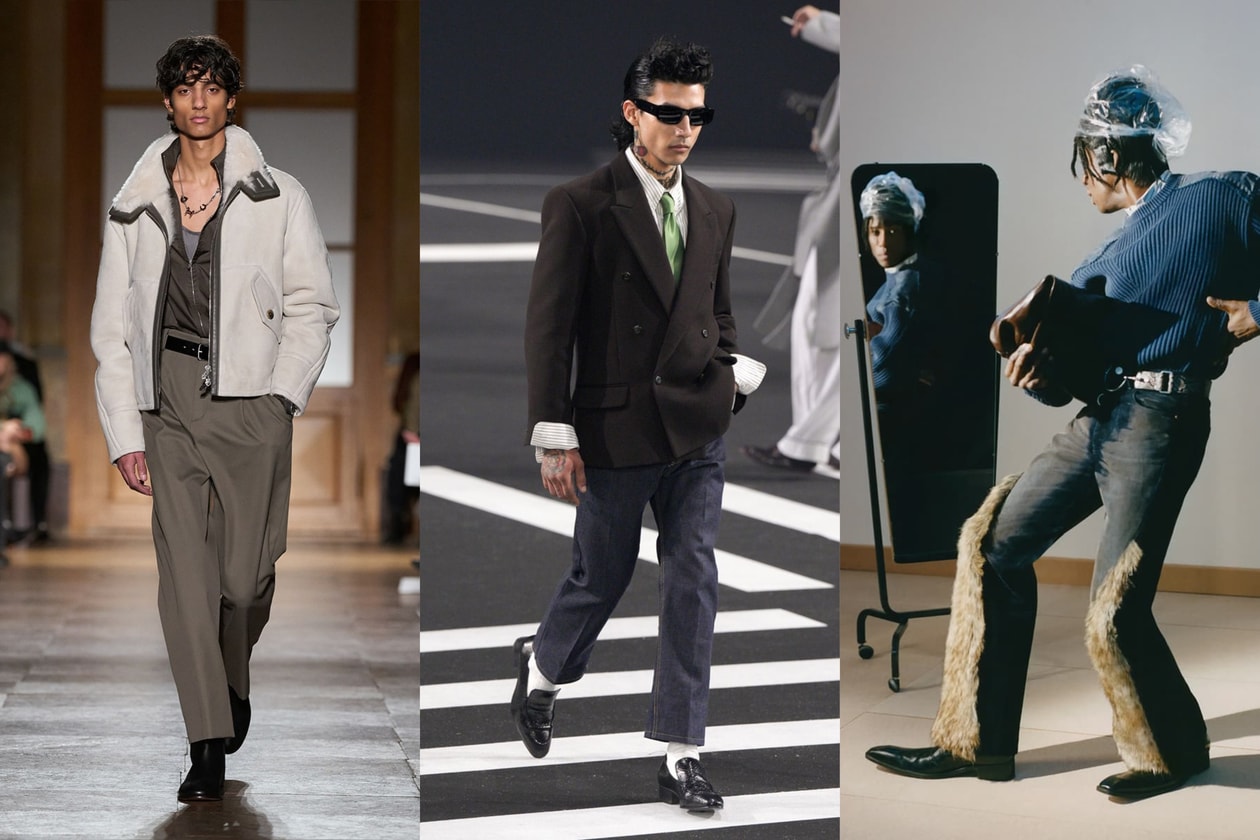 回顾 2026 秋冬男装周 7 大趋势特点：与家相关的叙事、Skinny Boy 复辟、色彩反叛及尖头鞋回归……