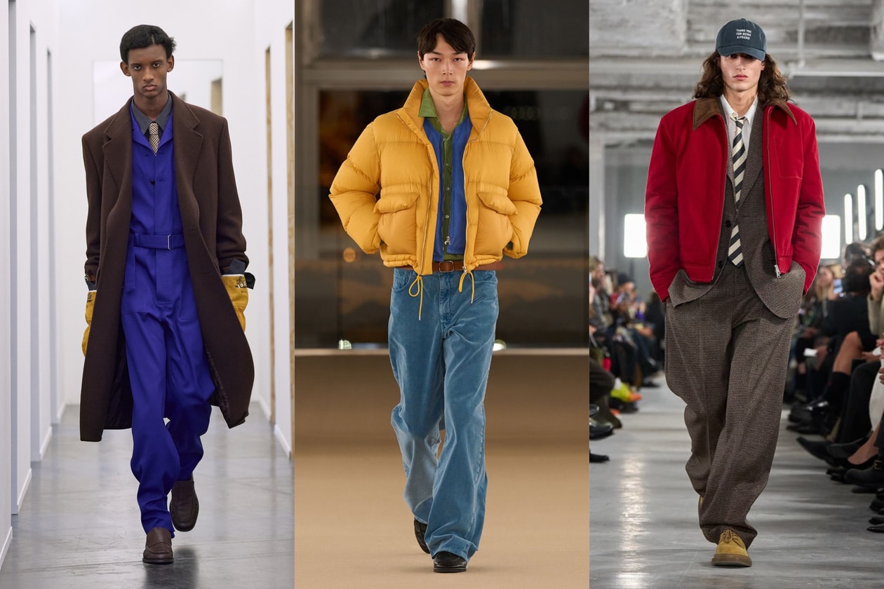 回顾 2026 秋冬男装周 7 大趋势特点：与家相关的叙事、Skinny Boy 复辟、色彩反叛及尖头鞋回归……