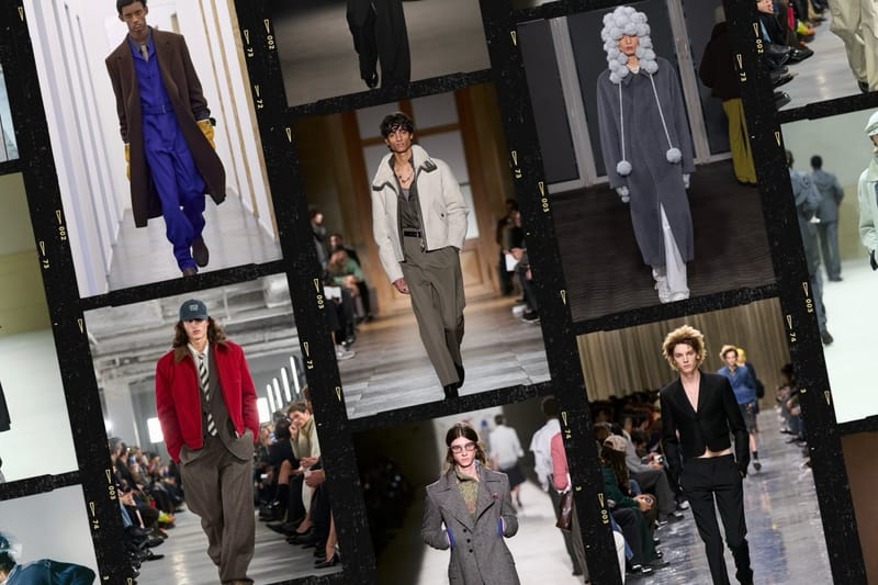 回顾 2026 秋冬男装周 7 大趋势特点：与家相关的叙事、Skinny Boy 复辟、色彩反叛及尖头鞋回归……