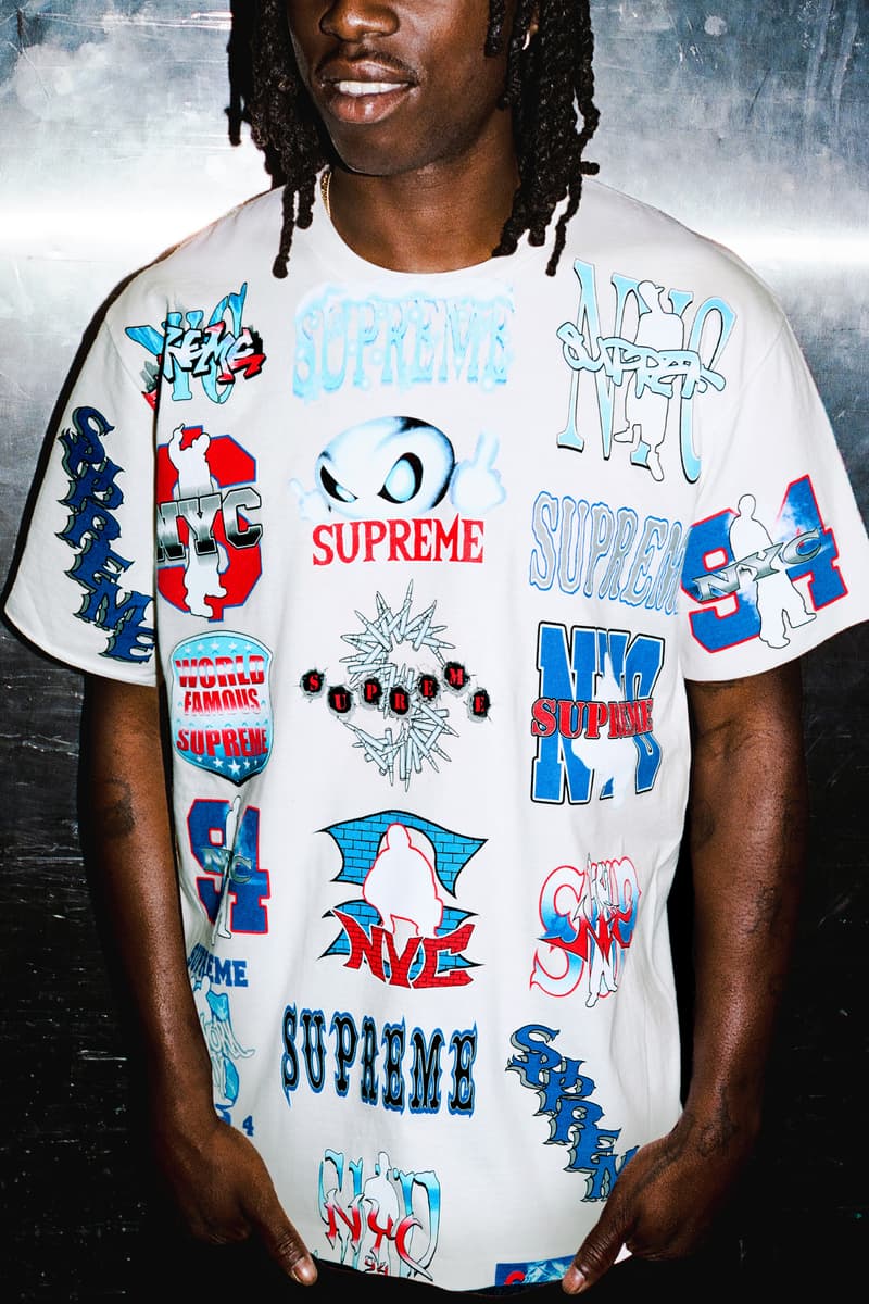 Supreme 全新 2026 春夏印花 T-Shirt 系列登场