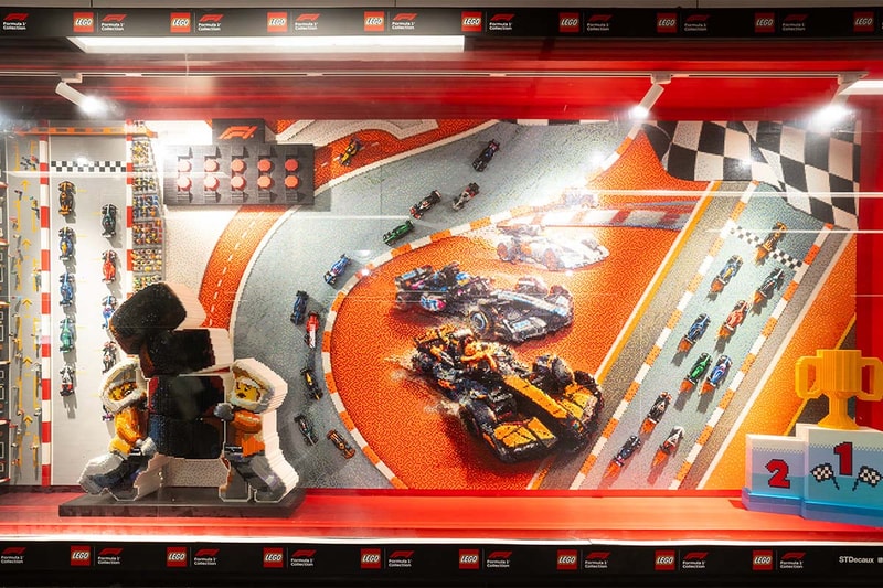 乐高让上海地铁变身 F1「痛铁」