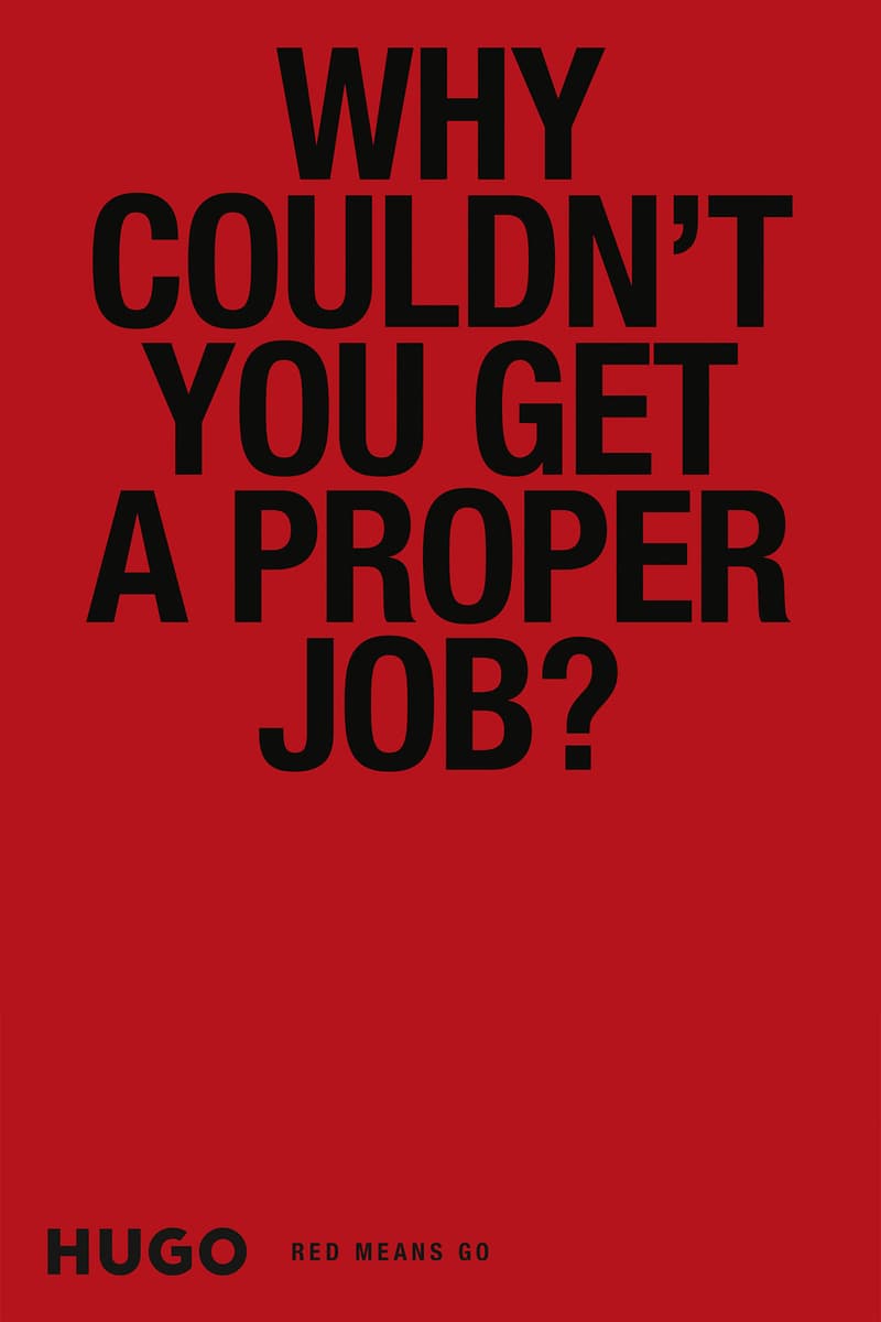 HUGO 发布「RED MEANS GO」广告大片