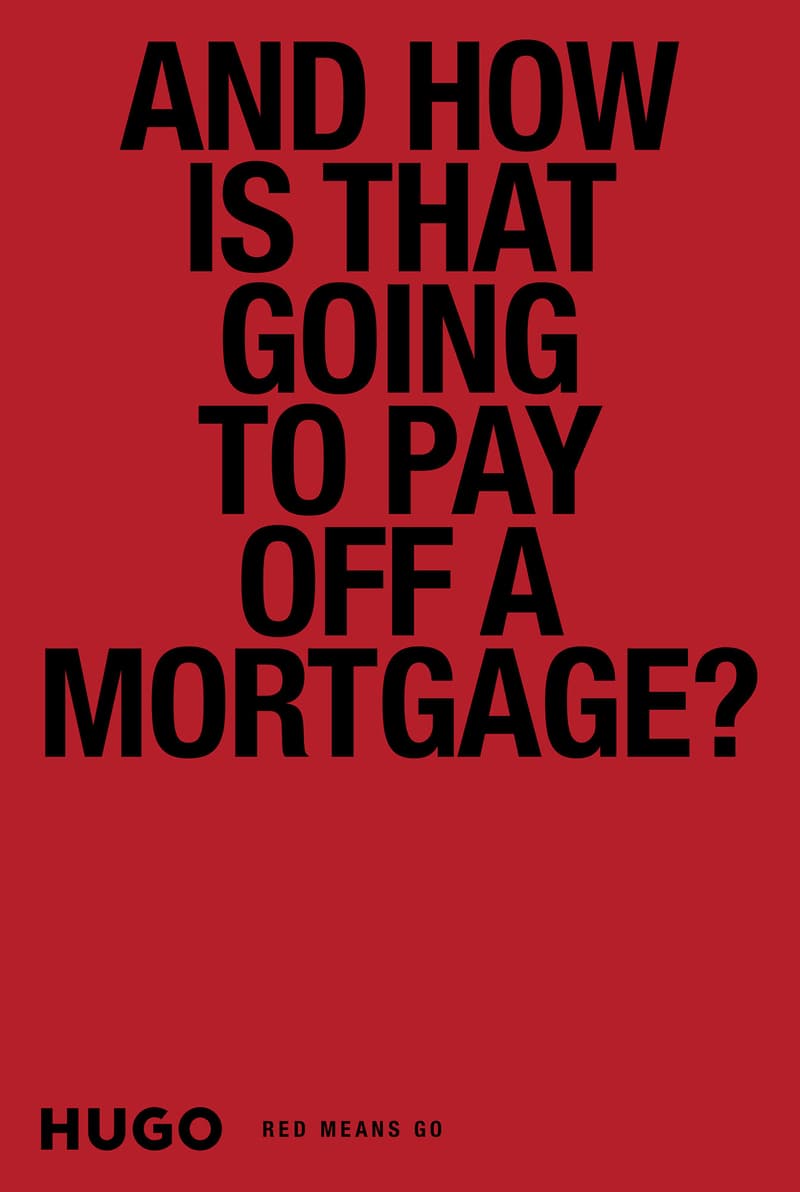 HUGO 发布「RED MEANS GO」广告大片