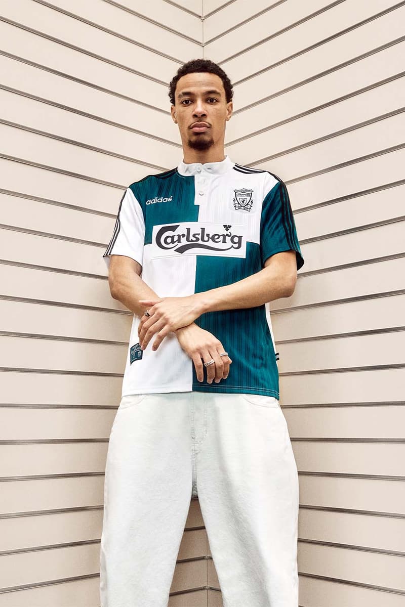 adidas 复刻 Liverpool FC 1995-1996 赛季客场球衣