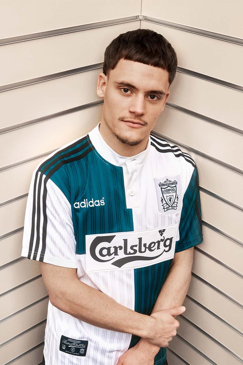 adidas 复刻 Liverpool FC 1995-1996 赛季客场球衣