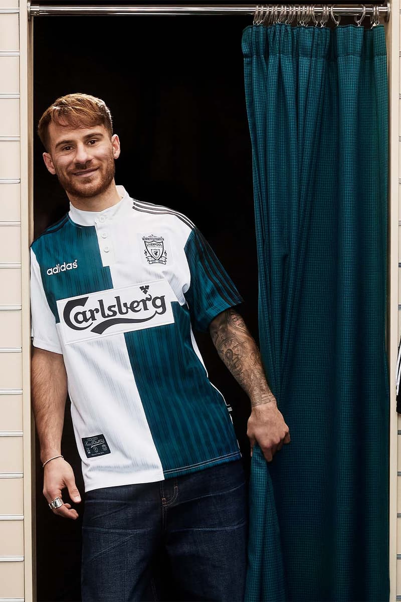 adidas 复刻 Liverpool FC 1995-1996 赛季客场球衣