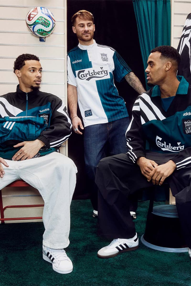 adidas 复刻 Liverpool FC 1995-1996 赛季客场球衣