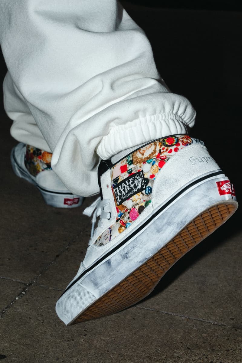 Supreme、Mike Kelley 艺术基金会与 Vans® 合作推出全新 Half Cab 和 Era 鞋款