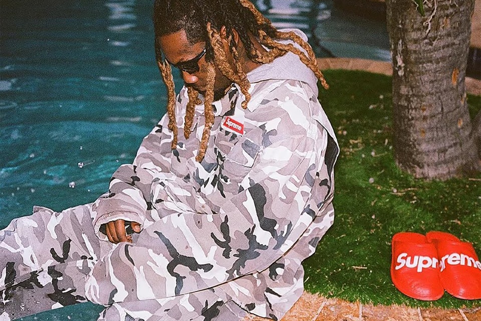 Offset 上身未曝光 Supreme x Balenciaga 联乘单品
